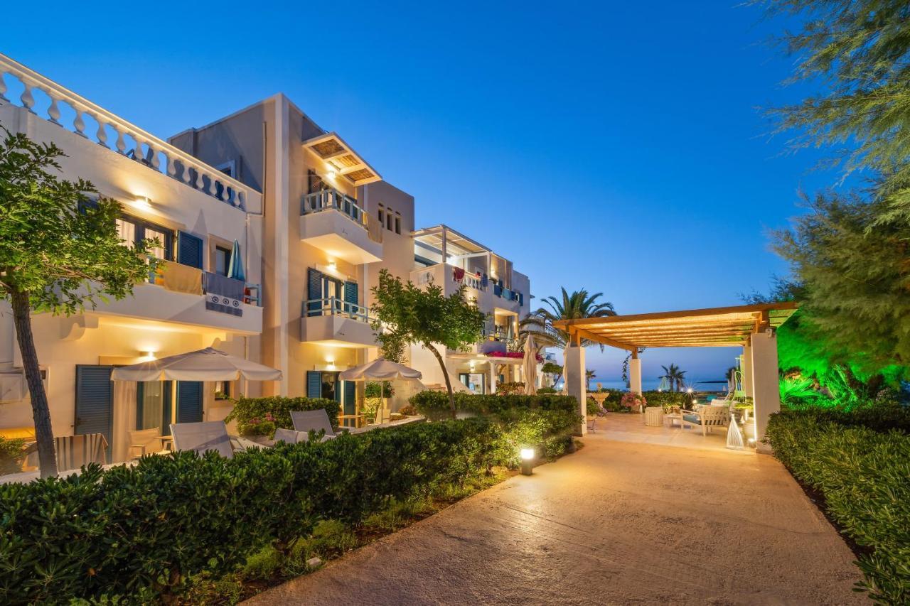 Pyrgos Beach Hotel Apartments มาเลีย ภายนอก รูปภาพ