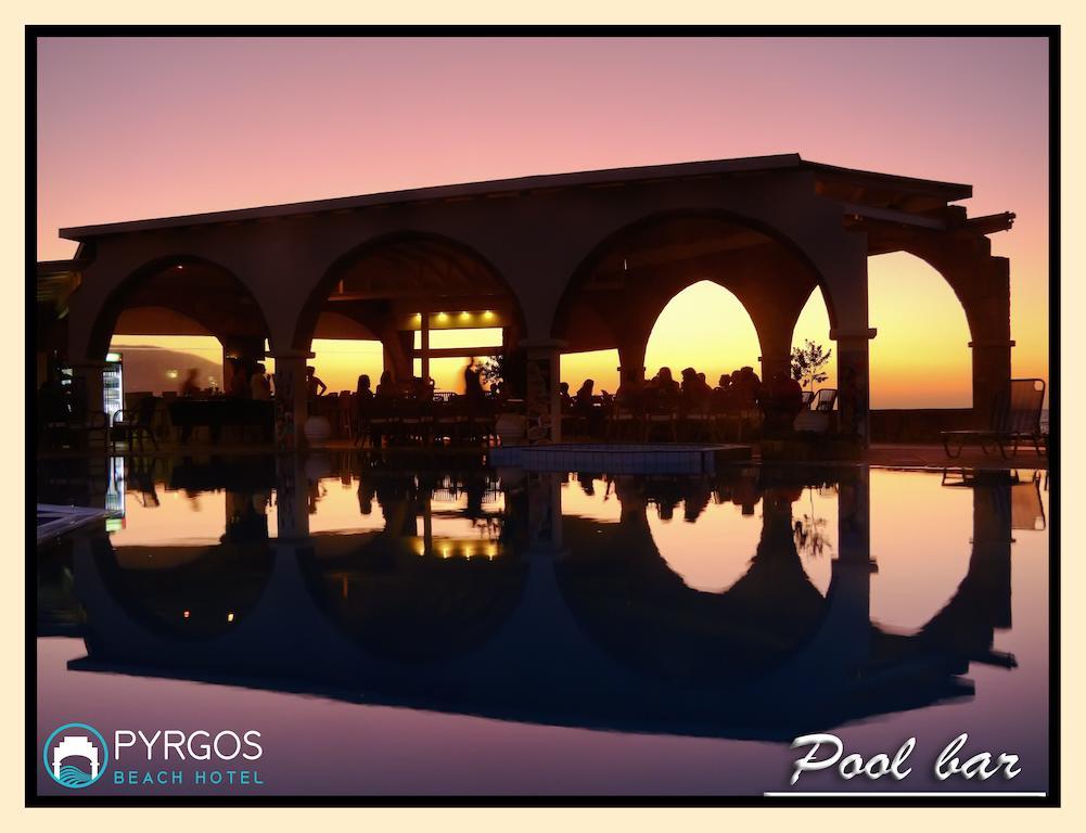 Pyrgos Beach Hotel Apartments มาเลีย ภายนอก รูปภาพ