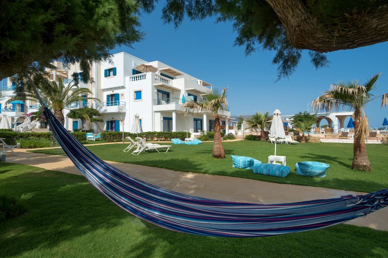 Pyrgos Beach Hotel Apartments มาเลีย ภายนอก รูปภาพ