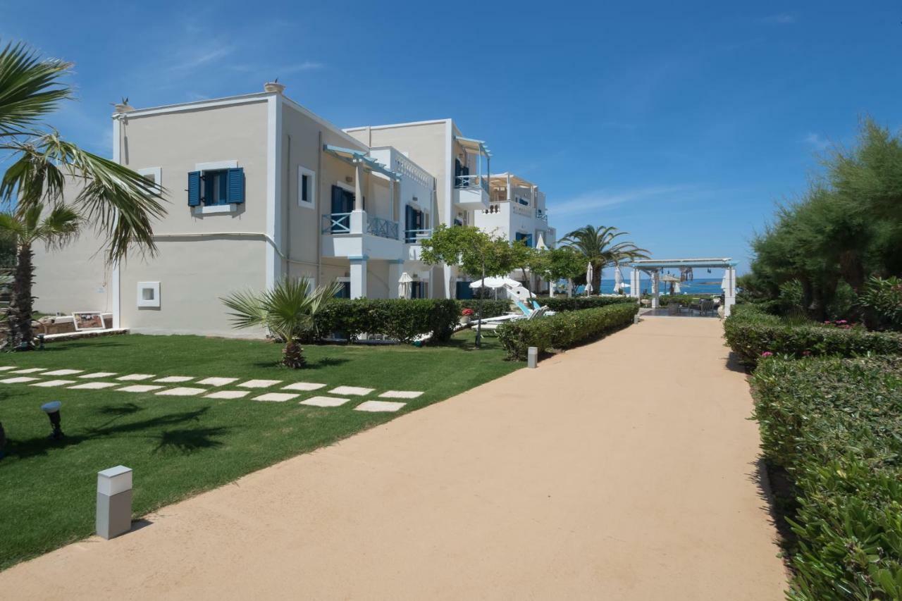 Pyrgos Beach Hotel Apartments มาเลีย ภายนอก รูปภาพ